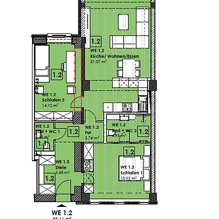 Prora - Familienfreundliches Strandapartment Mit Balkon, Fahrrad Zur Kostenlosen Nutzung, E-Ladestation Und Waschmaschine - Loft Sturmmoewe Appartement *