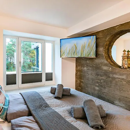 Prora - Strandapartment Mit Balkon Und Waschmaschine - Loft Sturmmoewe 빈츠